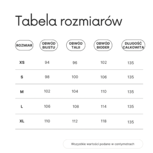 Tabela rozmiarów IT GIRL i SUPERSTAR