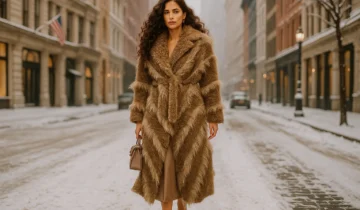 Jak nosić beżowe sztuczne futro damskie? Przewodnik po elegancji i nowoczesnym stylu