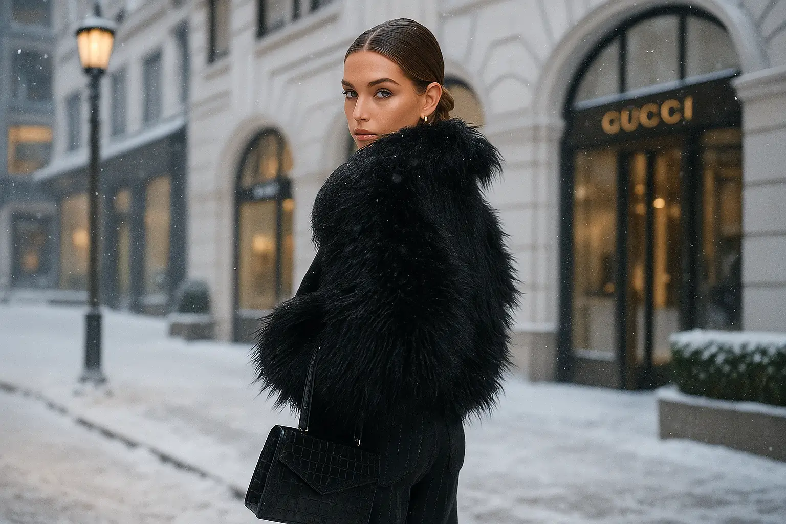 jak nosić sztuczne futro