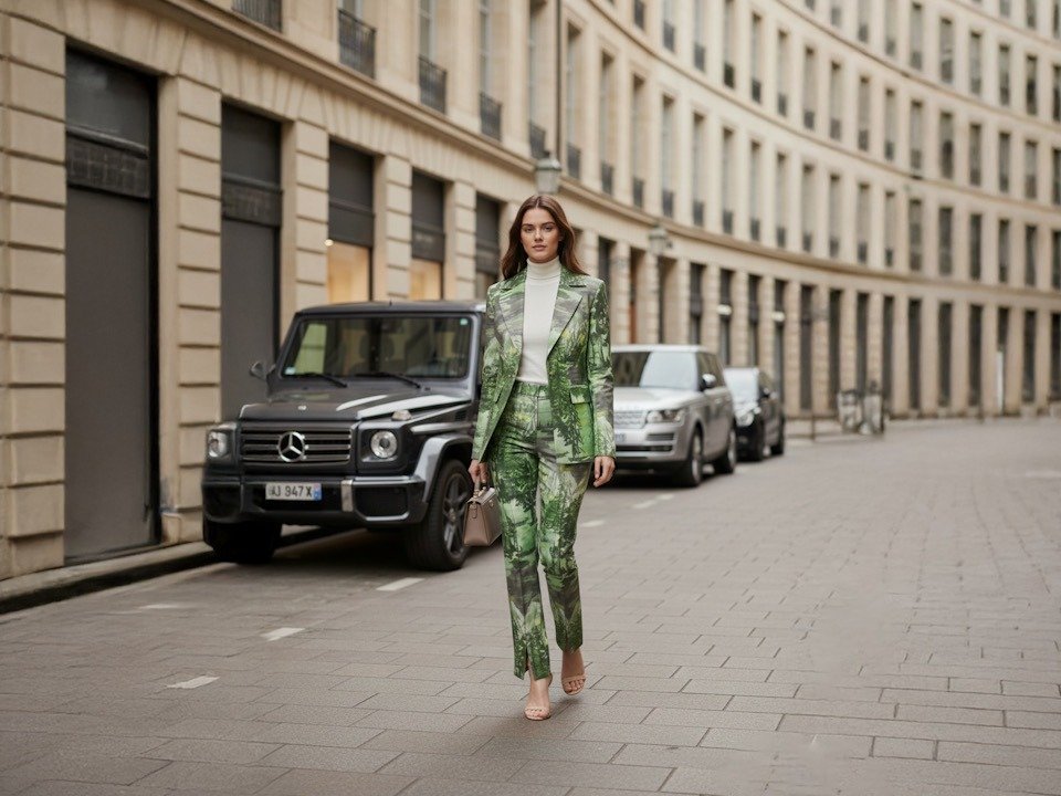 Elegancki garnitur damski online FORTINI – nowoczesna stylizacja do pracy i na wyjątkowe okazje